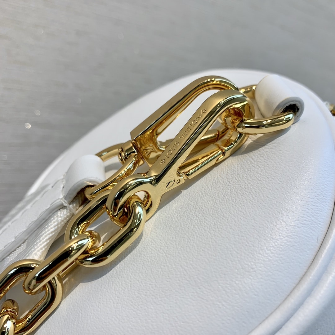 1:1 Replica Louis Vuitton LV Papillon BB Bubblegram Leather Luxury Bag For Women M59827 - 20cm - Image 6