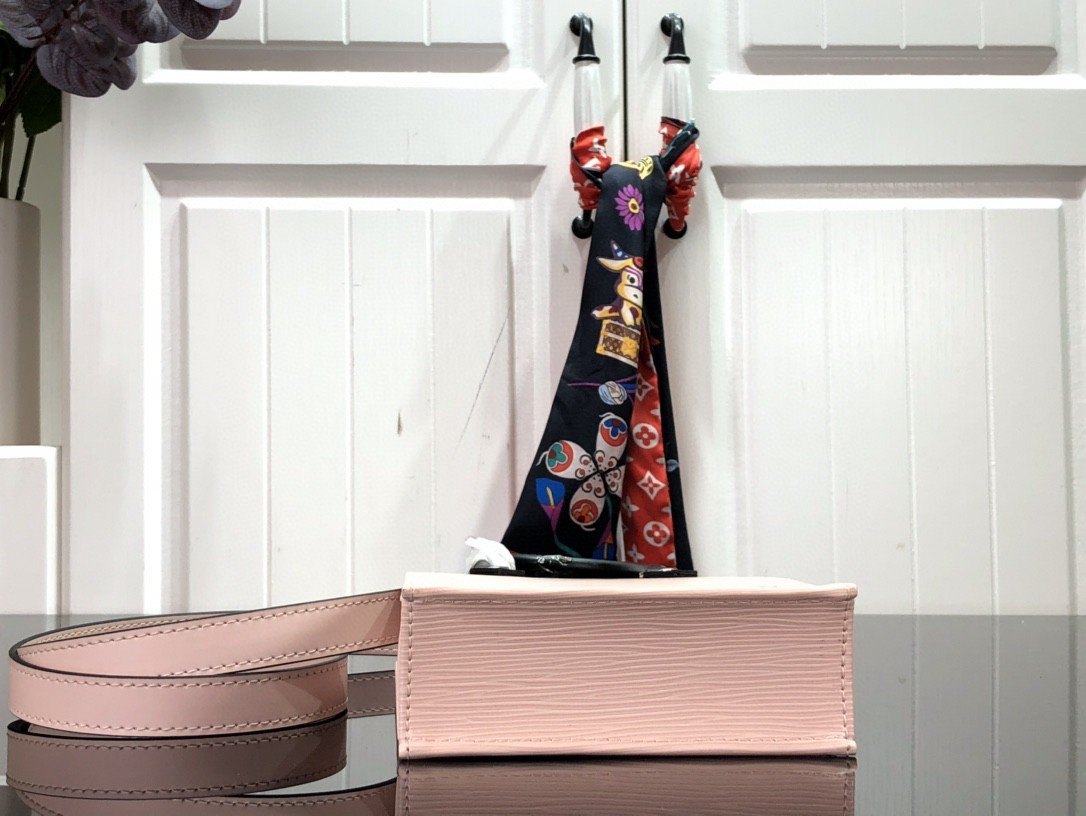 1:1 Replica Louis Vuitton LV Petit Sac Plat Light Pink/Yellow/Pink/Blue/White Essential Bag For Women 6.6in/17cm - Image 22