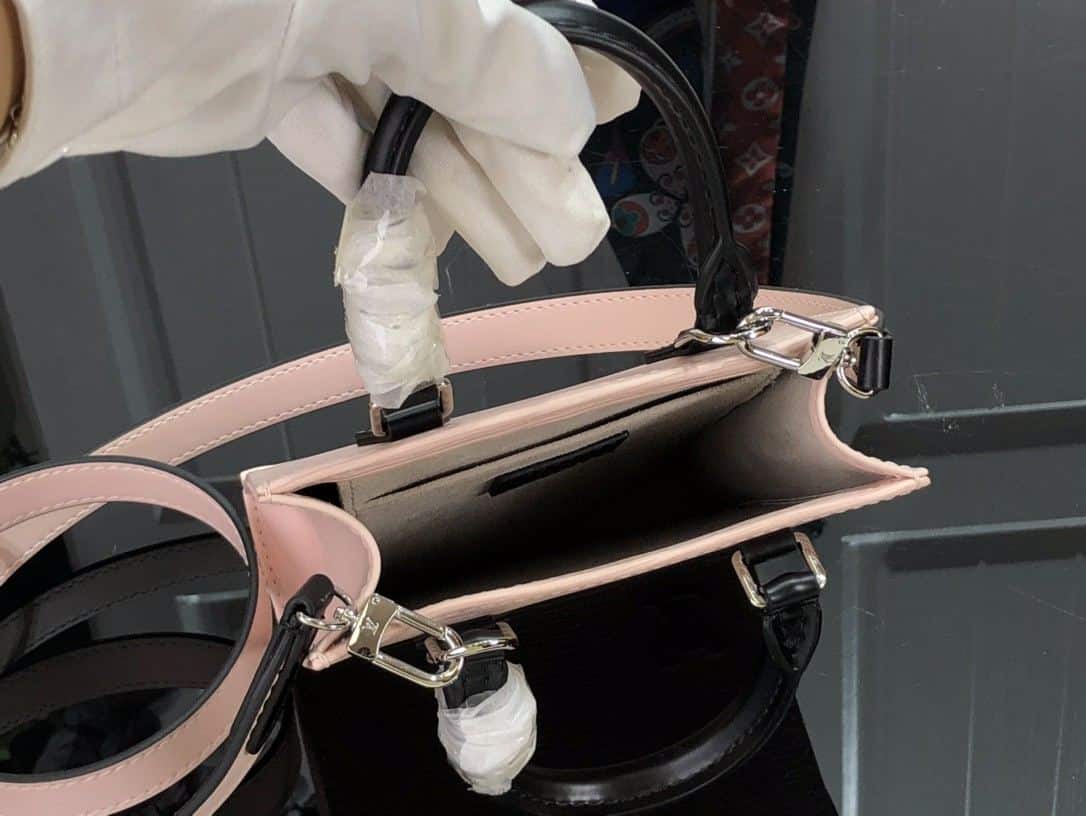 1:1 Replica Louis Vuitton LV Petit Sac Plat Light Pink/Yellow/Pink/Blue/White Essential Bag For Women 6.6in/17cm - Image 18