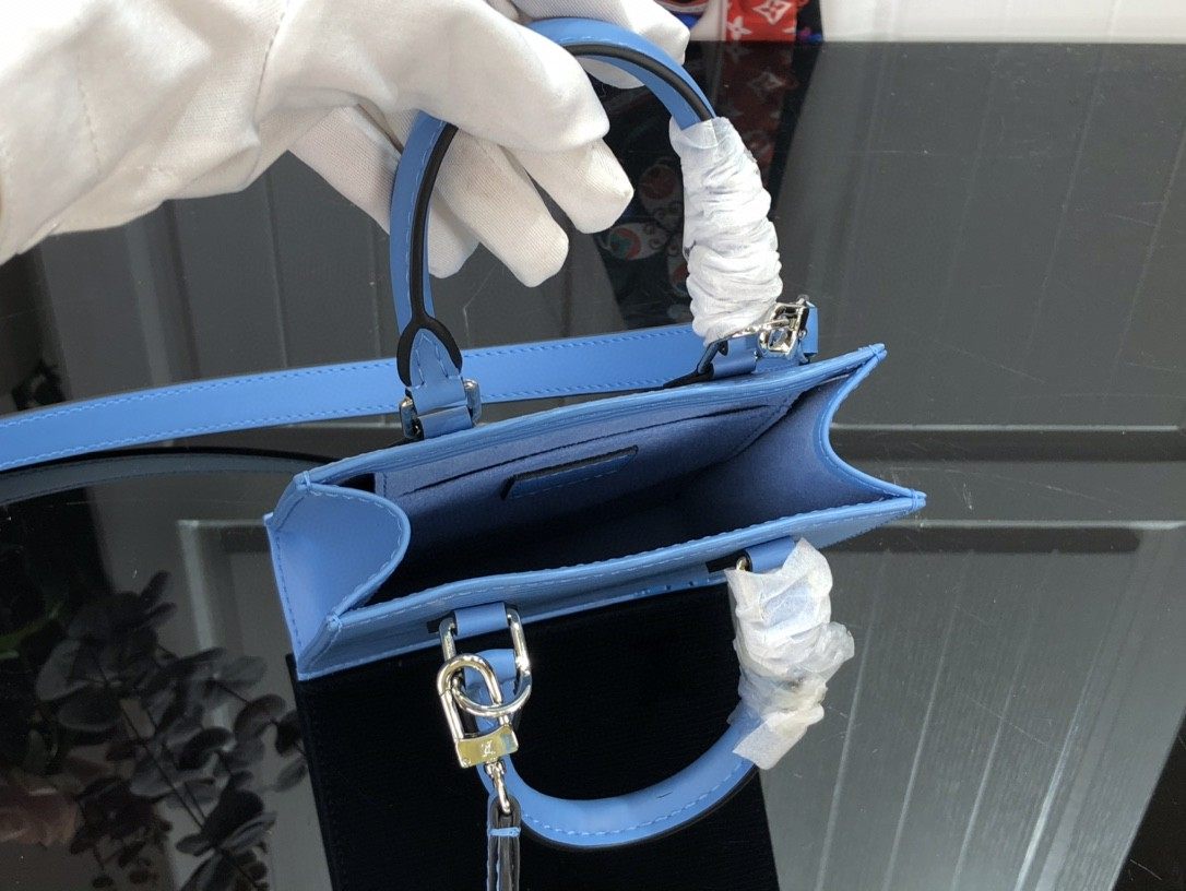 1:1 Replica Louis Vuitton LV Petit Sac Plat Light Pink/Yellow/Pink/Blue/White Essential Bag For Women 6.6in/17cm - Image 10