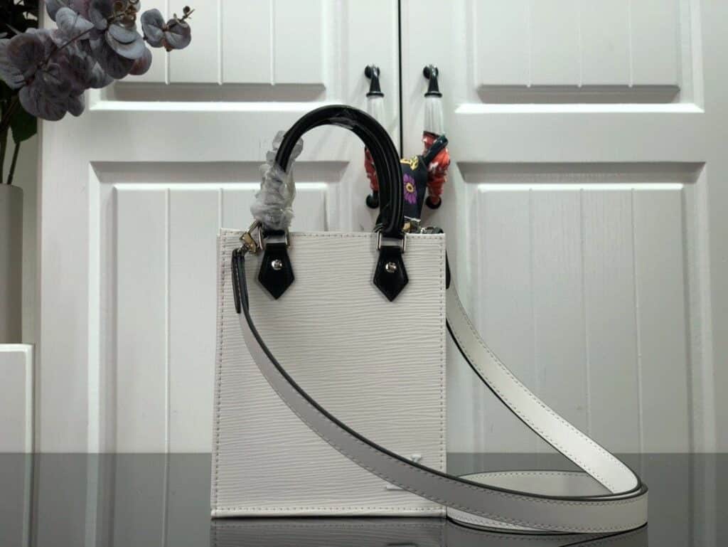 1:1 Replica Louis Vuitton LV Petit Sac Plat Light Pink/Yellow/Pink/Blue/White Essential Bag For Women 6.6in/17cm - Image 29