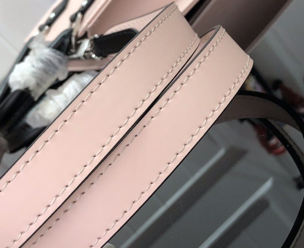 1:1 Replica Louis Vuitton LV Petit Sac Plat Light Pink/Yellow/Pink/Blue/White Essential Bag For Women 6.6in/17cm