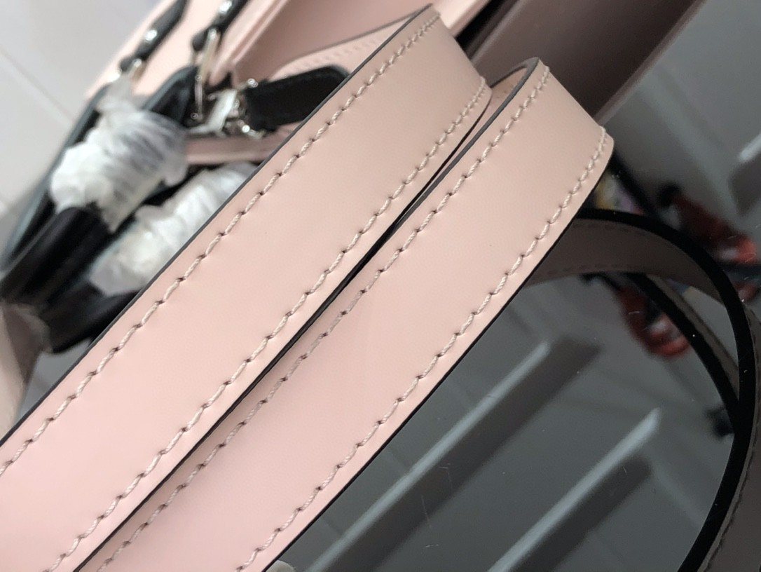 1:1 Replica Louis Vuitton LV Petit Sac Plat Light Pink/Yellow/Pink/Blue/White Essential Bag For Women 6.6in/17cm - Image 19