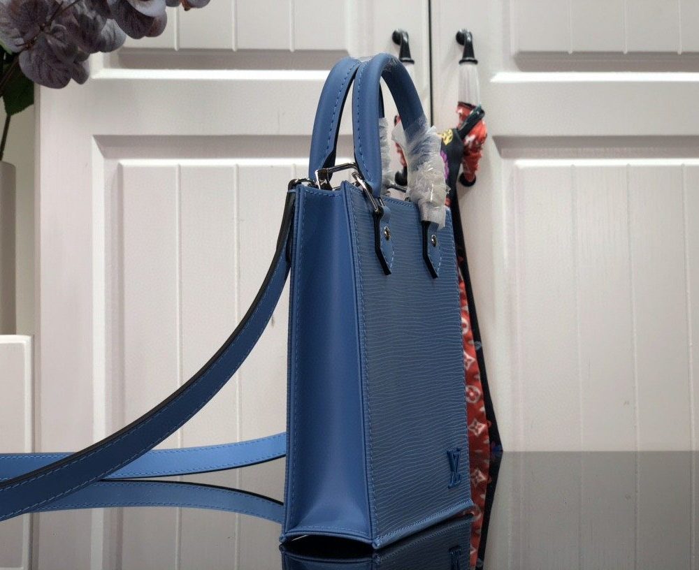 1:1 Replica Louis Vuitton LV Petit Sac Plat Light Pink/Yellow/Pink/Blue/White Essential Bag For Women 6.6in/17cm