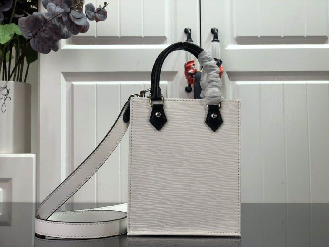 1:1 Replica Louis Vuitton LV Petit Sac Plat Light Pink/Yellow/Pink/Blue/White Essential Bag For Women 6.6in/17cm - Image 3