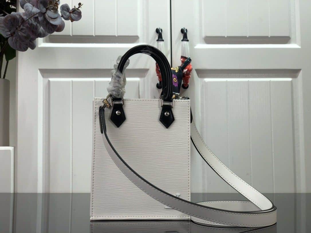 1:1 Replica Louis Vuitton LV Petit Sac Plat Light Pink/Yellow/Pink/Blue/White Essential Bag For Women 6.6in/17cm - Image 5