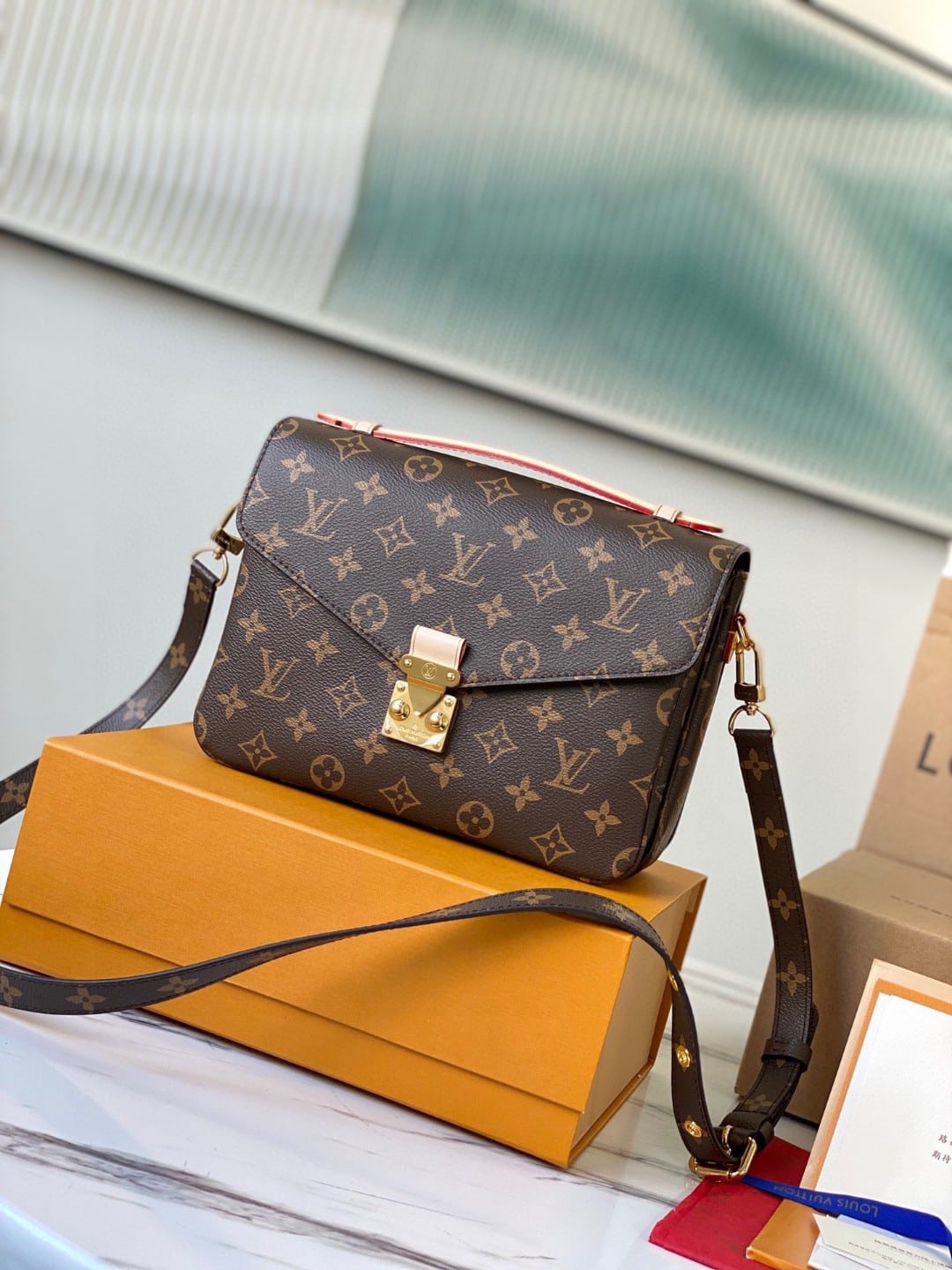 1:1 Replica Louis Vuitton LV Pochette Métis Monogram Canvas Luxury Bag For Women M44875 - 9.8in/25cm - Image 2