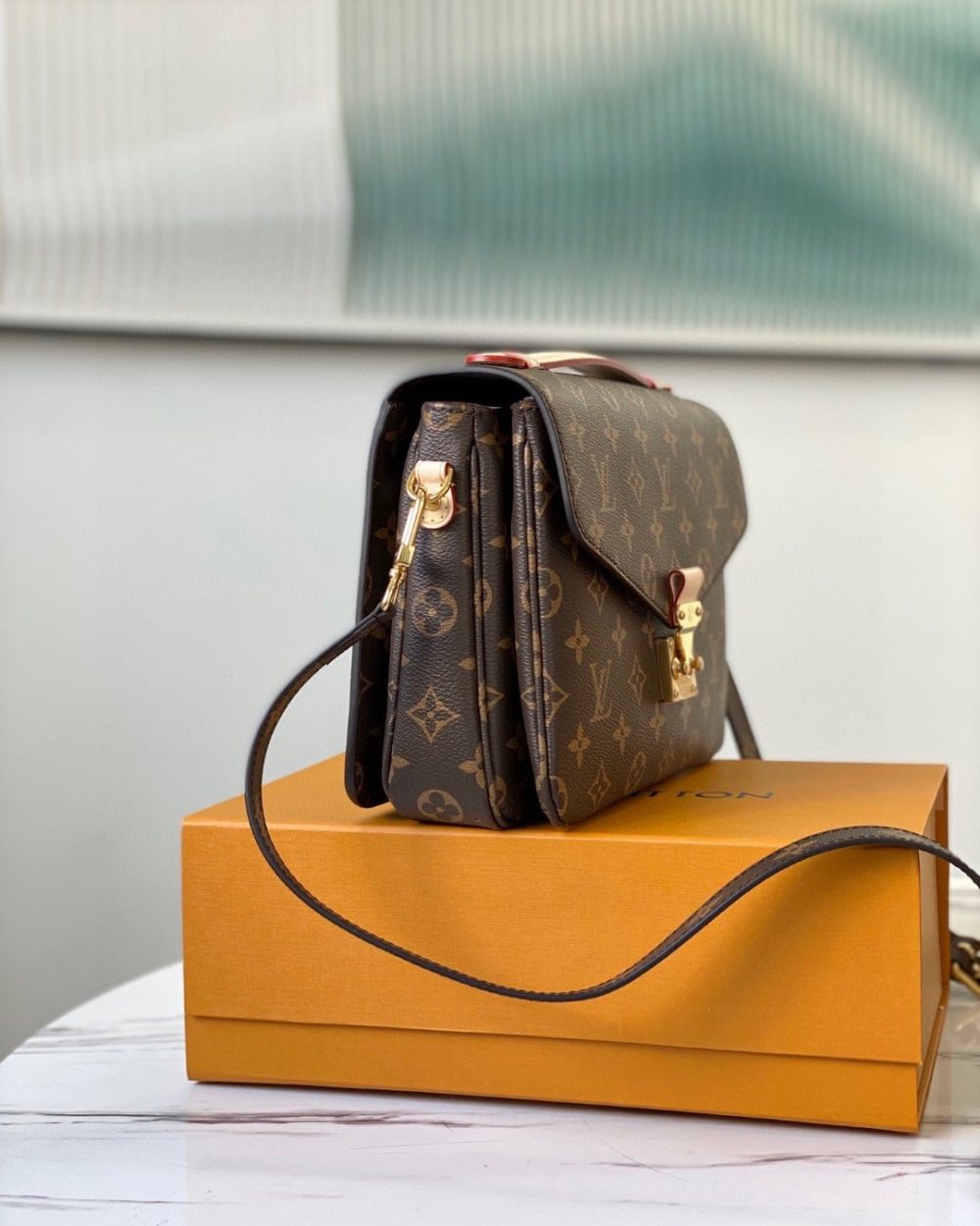 1:1 Replica Louis Vuitton LV Pochette Métis Monogram Canvas Luxury Bag For Women M44875 -  9.8in/25cm