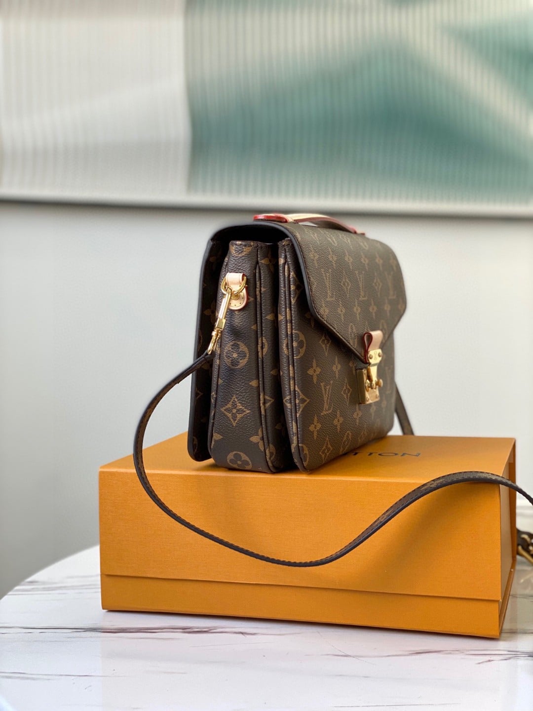 1:1 Replica Louis Vuitton LV Pochette Métis Monogram Canvas Luxury Bag For Women M44875 - 9.8in/25cm - Image 3