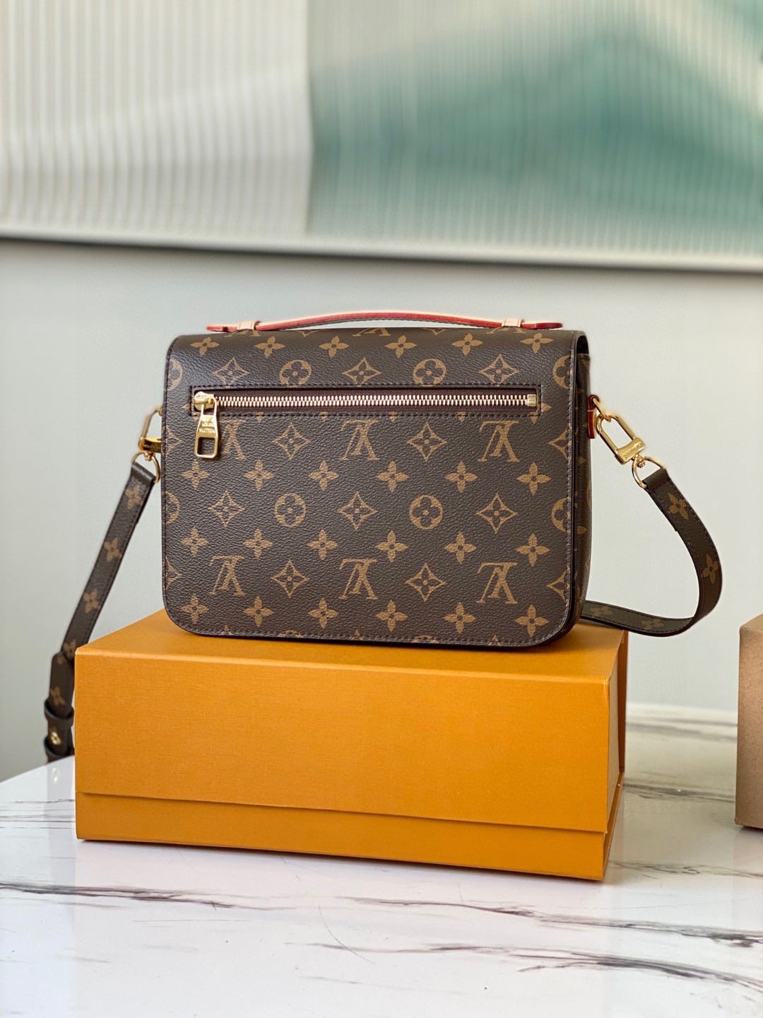 1:1 Replica Louis Vuitton LV Pochette Métis Monogram Canvas Luxury Bag For Women M44875 - 9.8in/25cm - Image 4