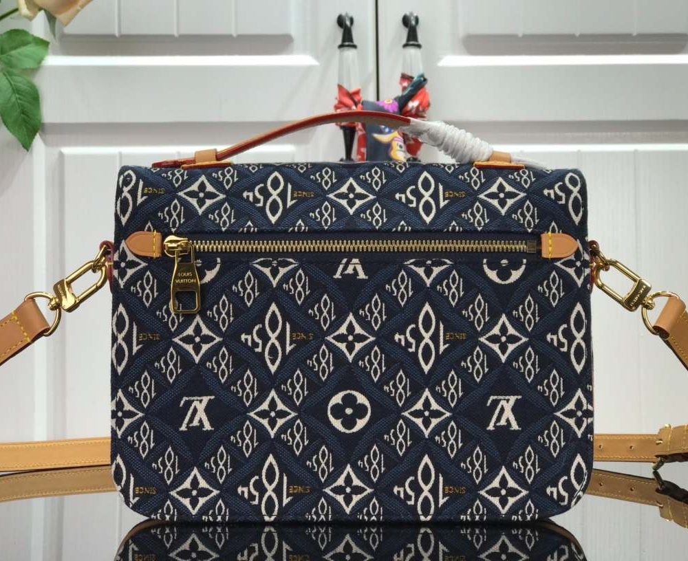 1:1 Replica Louis Vuitton LV Since 1854 Pochette Métis Blue Exclusive Bag For Women 25 cm/ 9.8 in