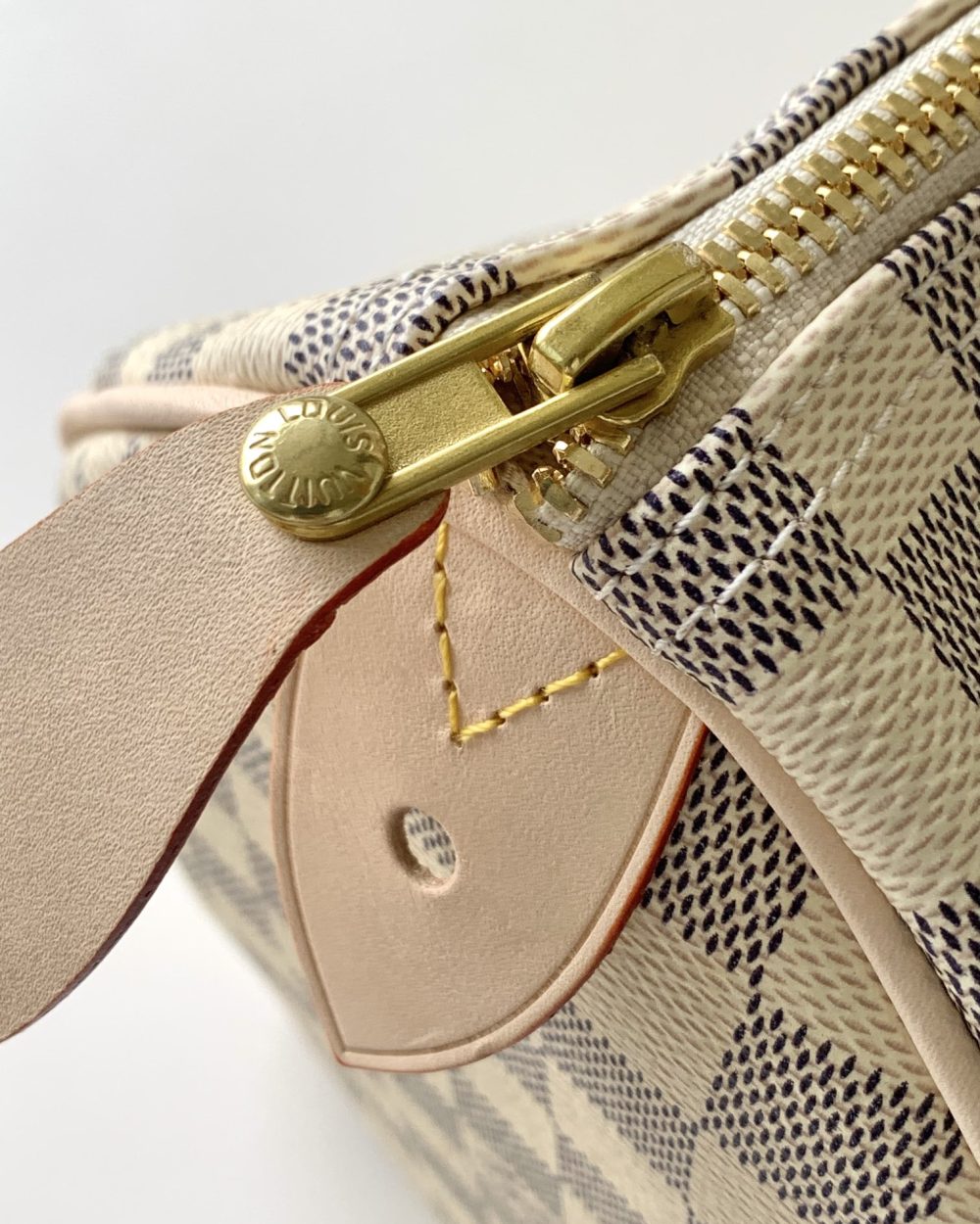 1:1 Replica Louis Vuitton LV Speedy 30 Damier Azur Canvas Luxury Bag For Women N41370 - 11.8in/30cm