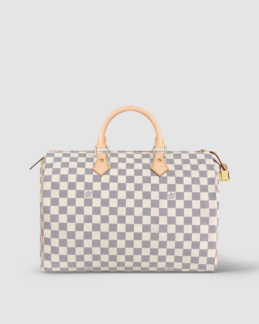 1:1 Replica Louis Vuitton LV Speedy 35 Damier Azur Canvas Luxury Bag For Women N41369 - 13.8in/35cm