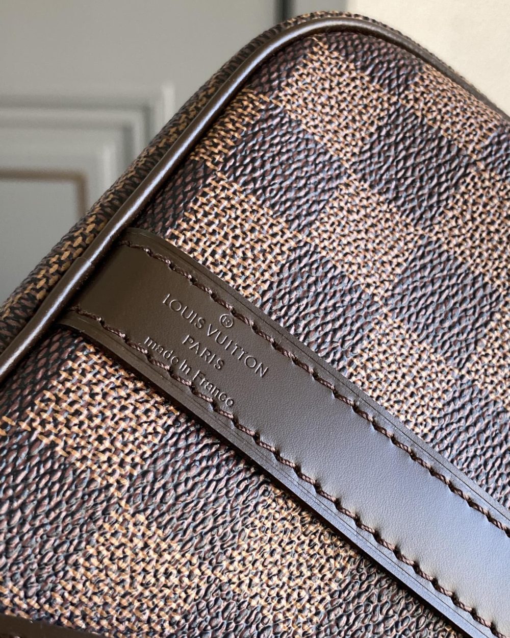 1:1 Replica Louis Vuitton LV Speedy Bandoulière 25 Damier Ebene Canvas Luxury Bag For Women N41368 - 9.8in/25cm