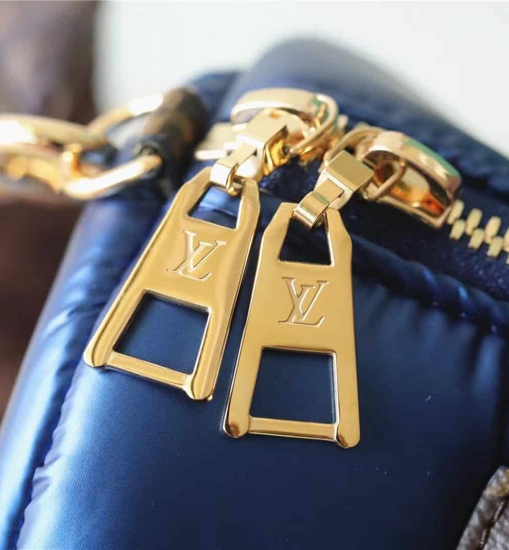 1:1 Replica Louis Vuitton LV Speedy Bandoulière 25 Sliver Tone/Blue Luxury Bag For Women‎ M20973 - 9.8in/25cm