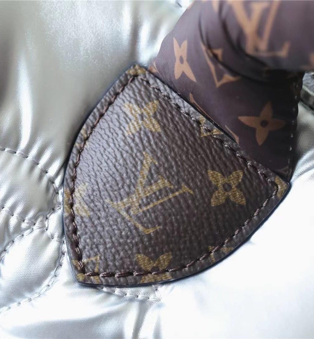 1:1 Replica Louis Vuitton LV Speedy Bandoulière 25 Sliver Tone/Blue Luxury Bag For Women‎ M20973 - 9.8in/25cm