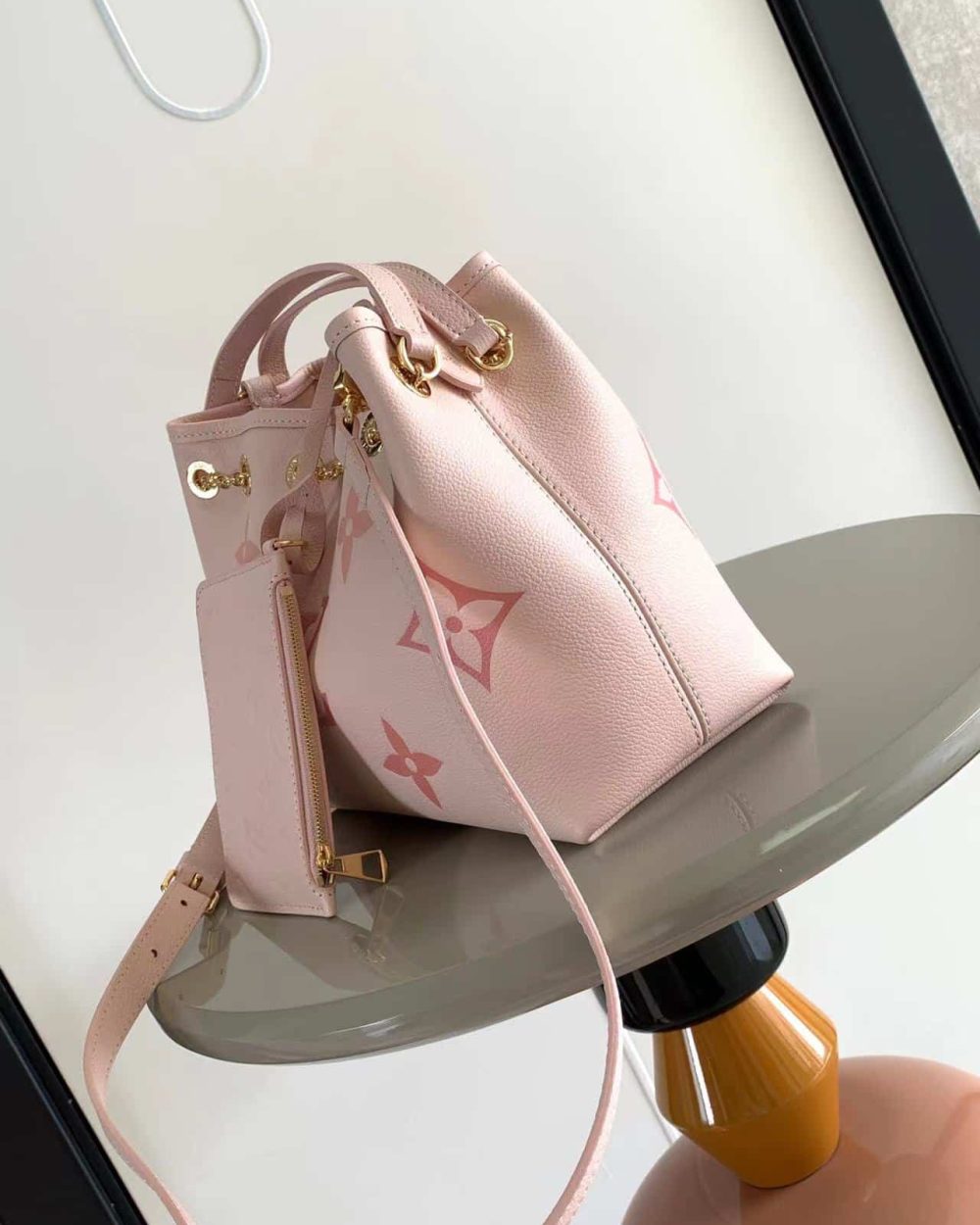 1:1 Replica Louis Vuitton LV Summer Bundle Monogram Empreinte Leather Bag Luxury Bag For Women M46492- 11 Inches/ 27.9 Cm