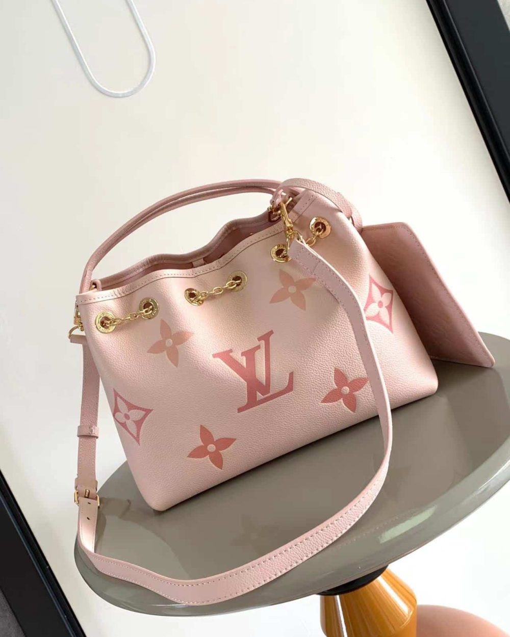 1:1 Replica Louis Vuitton LV Summer Bundle Monogram Empreinte Leather Bag Luxury Bag For Women M46492- 11 Inches/ 27.9 Cm