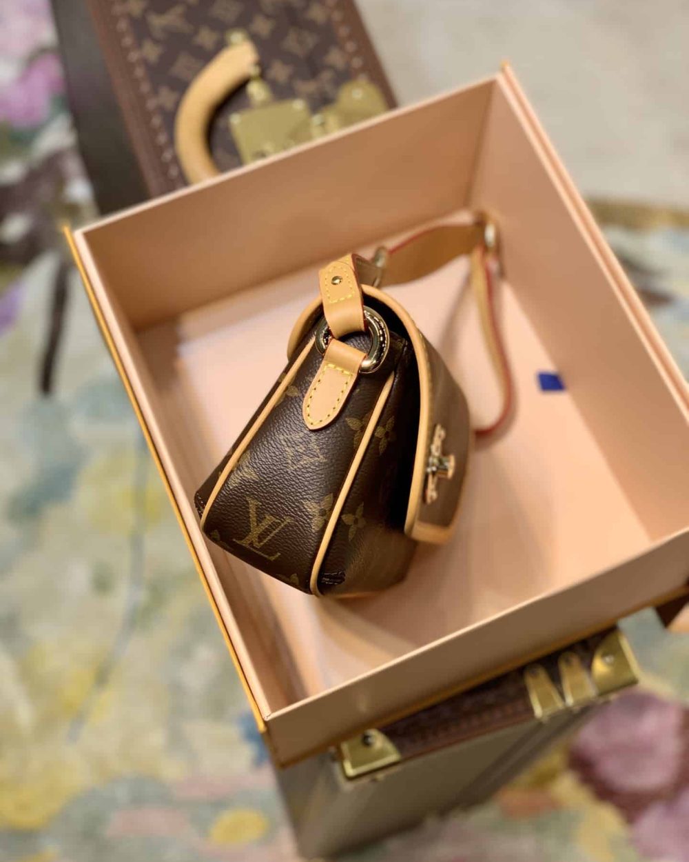 1:1 Replica Louis Vuitton LV Tikal PM Monogram Canvas Luxury Bag For Women M40078 - 23cm