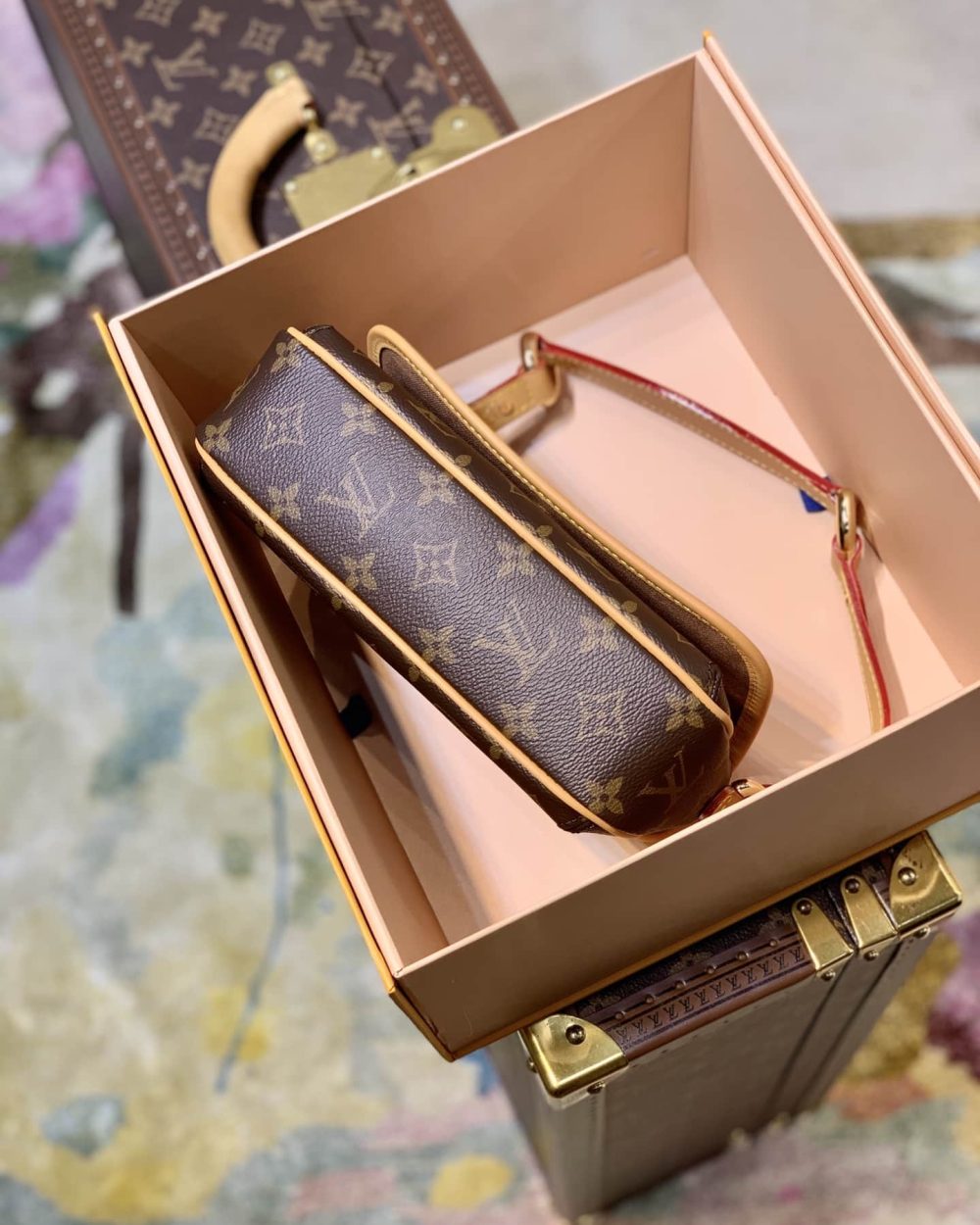 1:1 Replica Louis Vuitton LV Tikal PM Monogram Canvas Luxury Bag For Women M40078 - 23cm