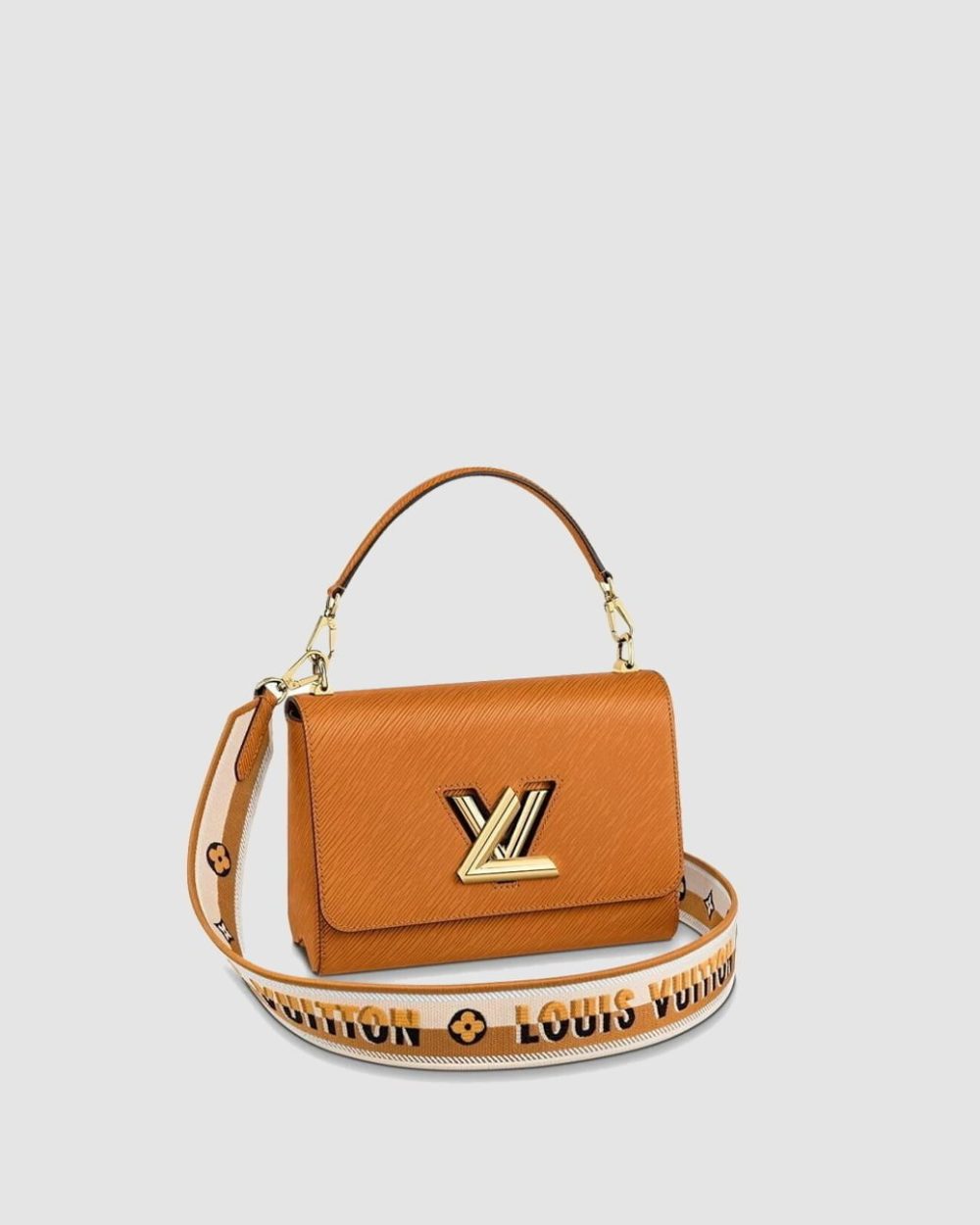1:1 Replica Louis Vuitton LV Twist MM Epi Leather Luxury Bag For Women M57506 - 9.1in/23cm