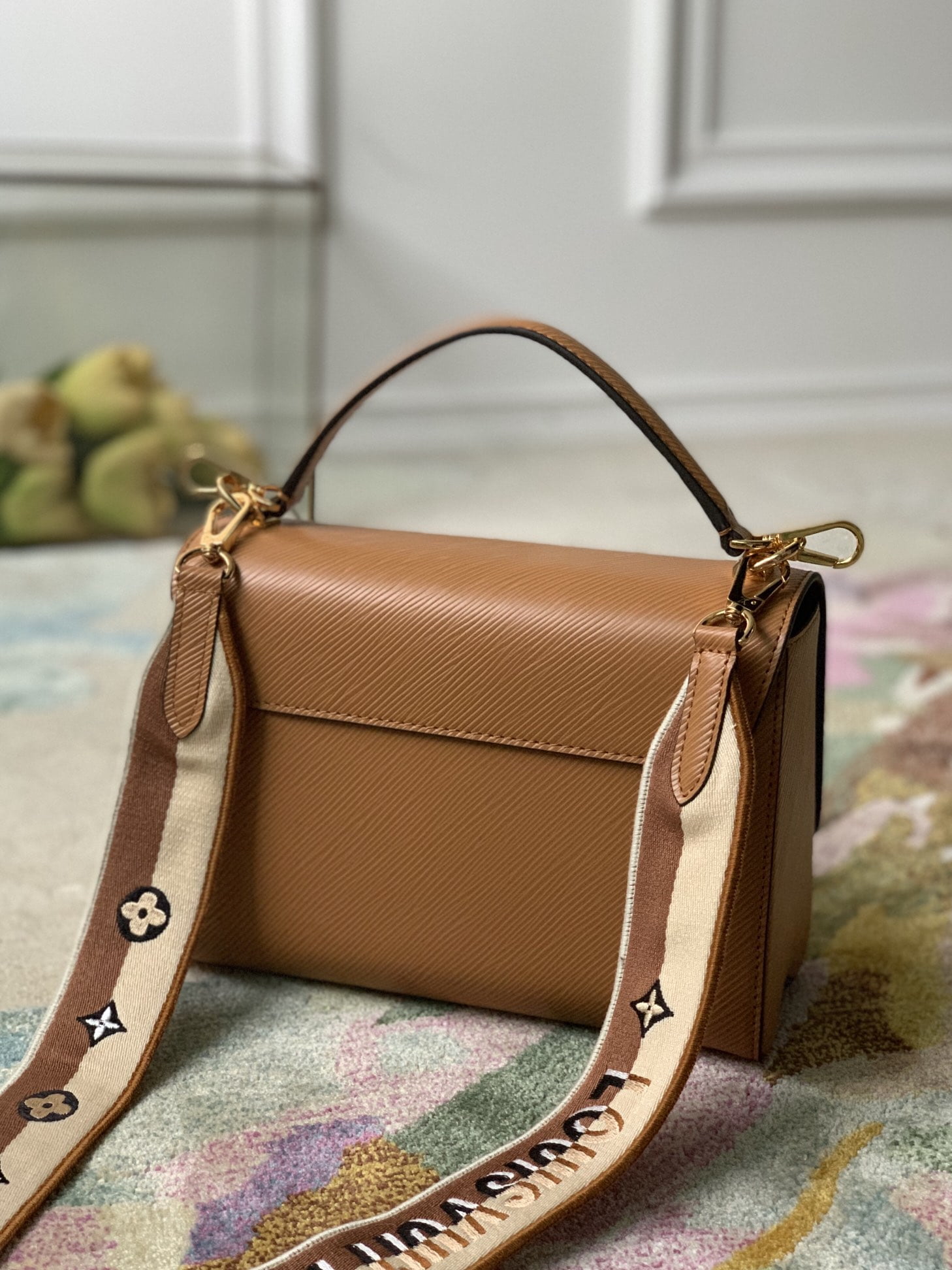 1:1 Replica Louis Vuitton LV Twist MM Epi Leather Luxury Bag For Women M57506 - 9.1in/23cm - Image 3