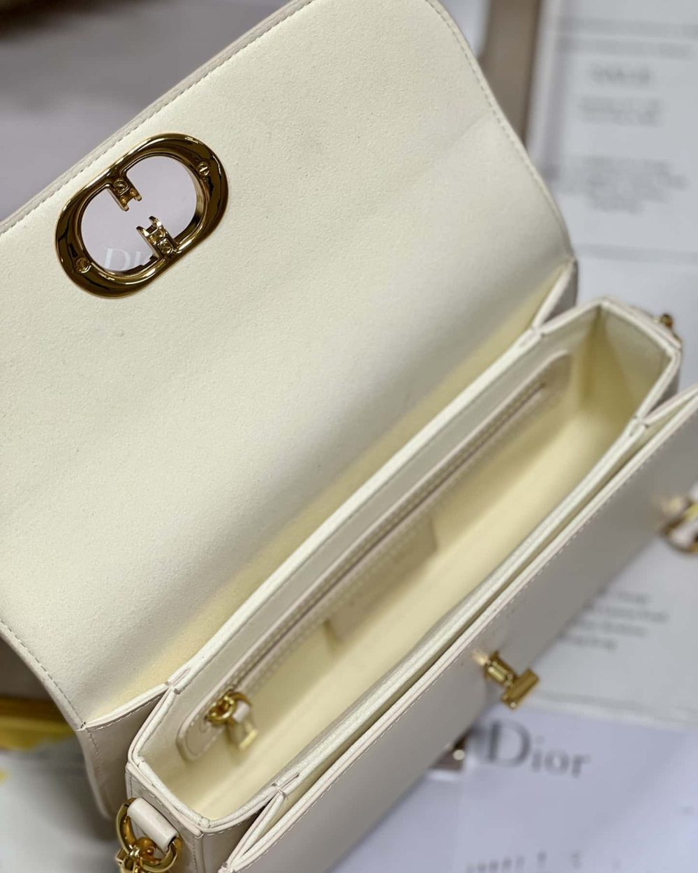 1:1 Replica 30 Montaigne Avenue Bag Black/White/Blue/Beige/Light Pink For Women 9 in/ 22.5cm M9260UMOA_M900