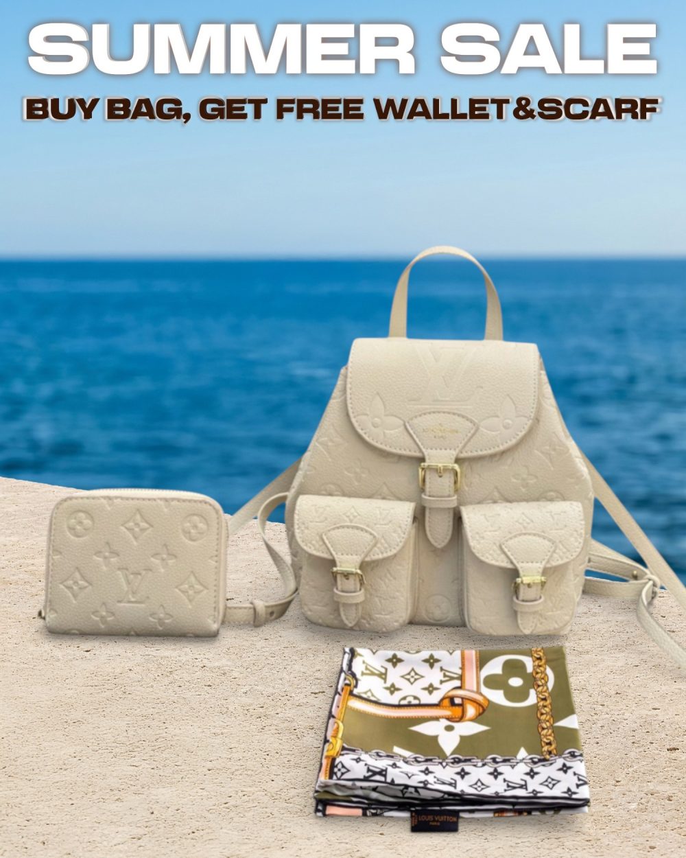 DBS-LC1026- Backup Monogram Empreinte Backpack Deal