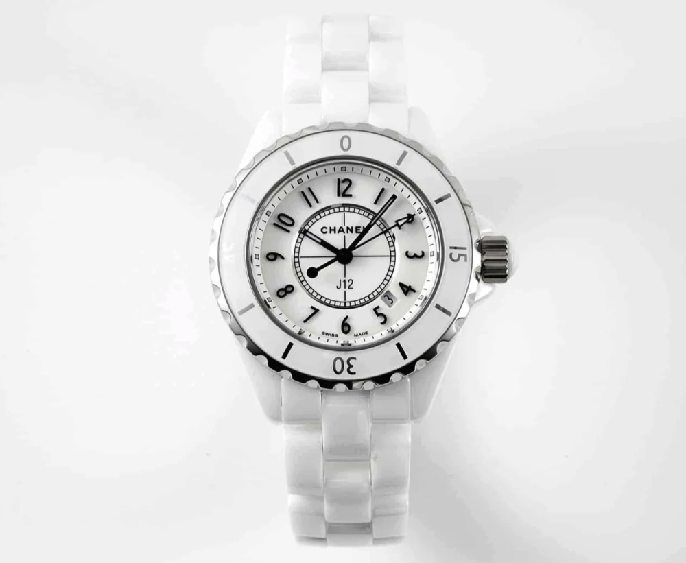 Chanel J12 Watch Caliber, 33mm Silver Toned H5703