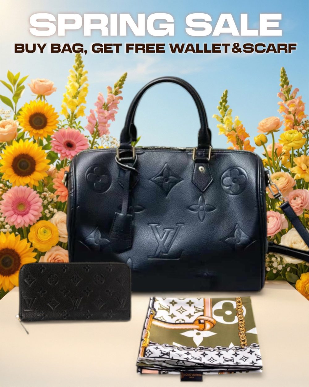 DBS-LC374 - Speedy Bandoulière 30 Handbag Deal