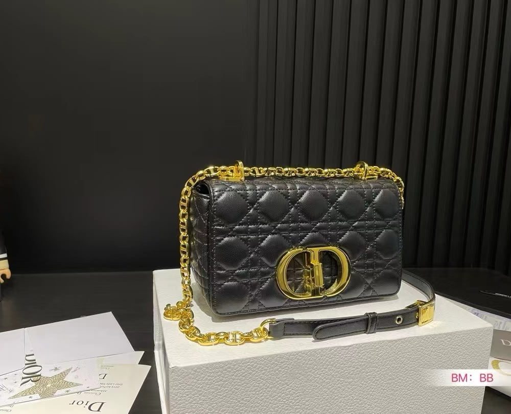 DM55 - 1:1 Replica Dior Bag Black For Women