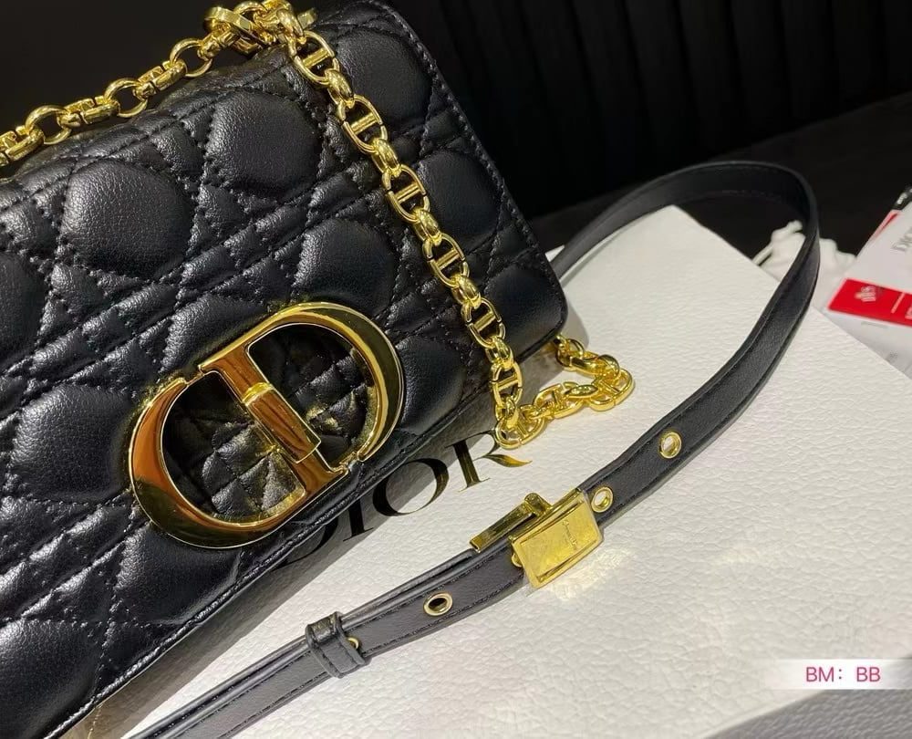 DM55 - 1:1 Replica Dior Bag Black For Women
