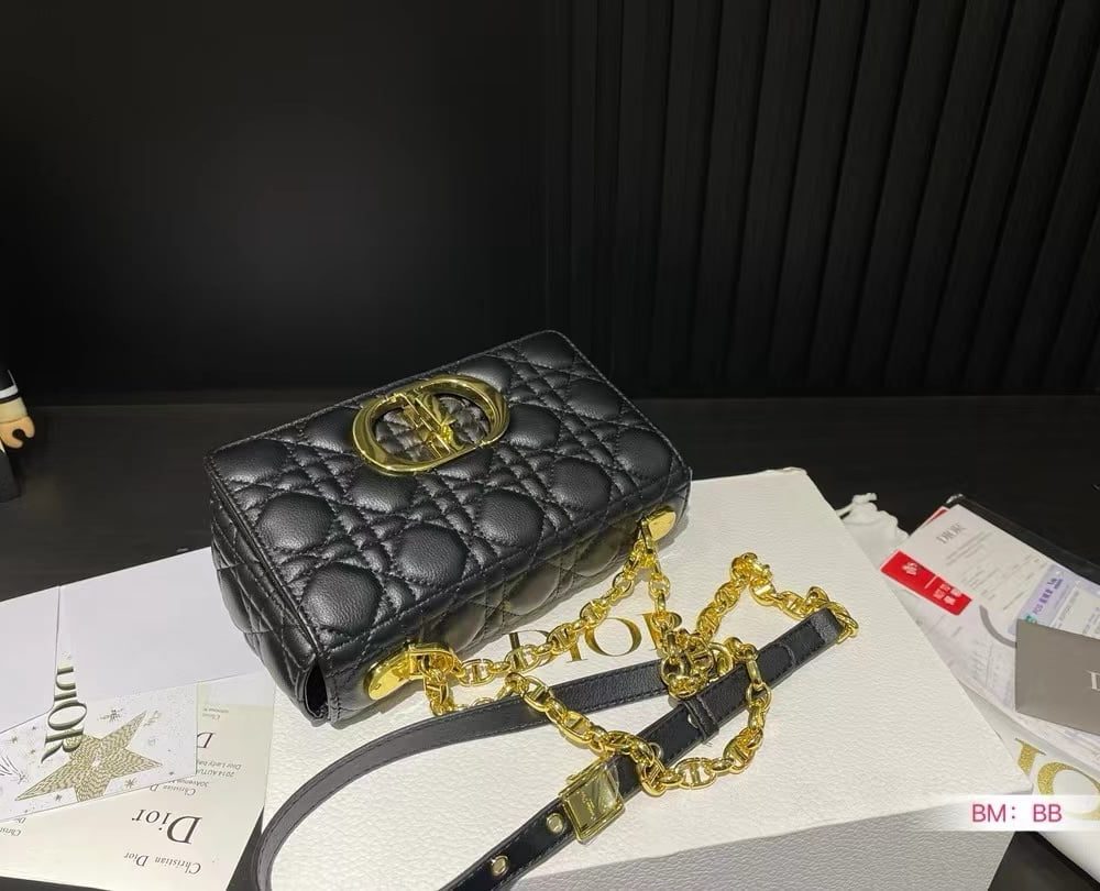 DM55 - 1:1 Replica Dior Bag Black For Women