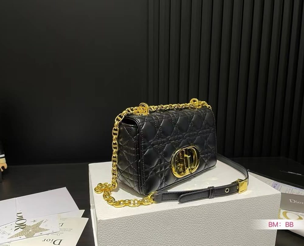 DM55 - 1:1 Replica Dior Bag Black For Women