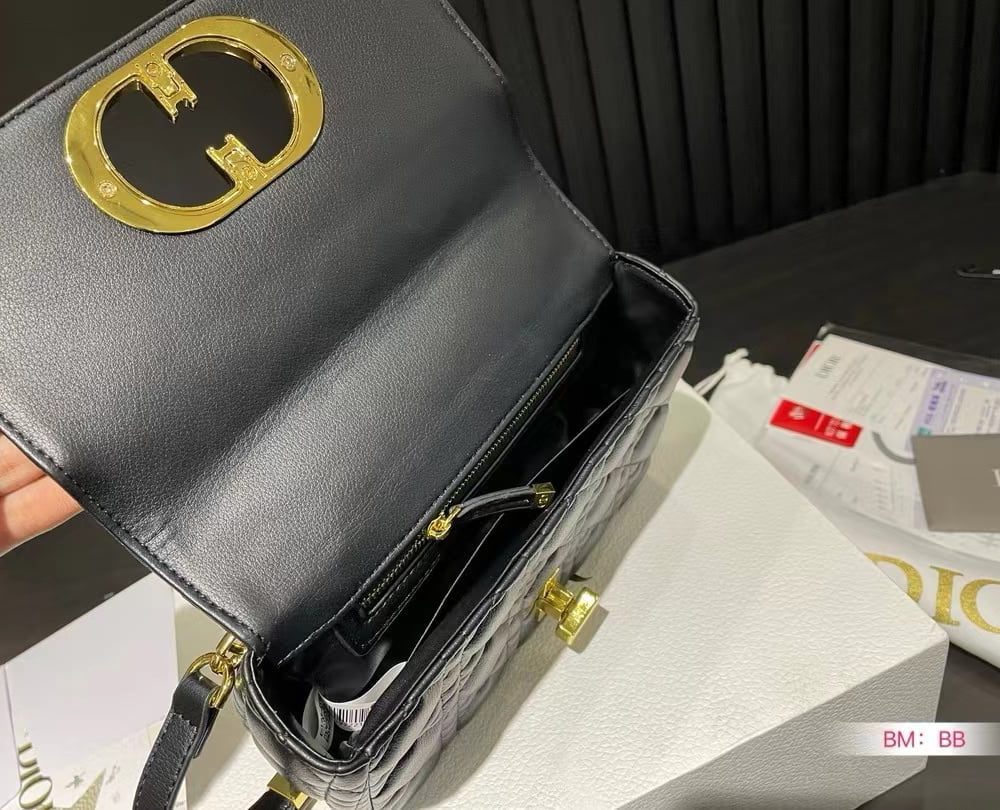 DM55 - 1:1 Replica Dior Bag Black For Women