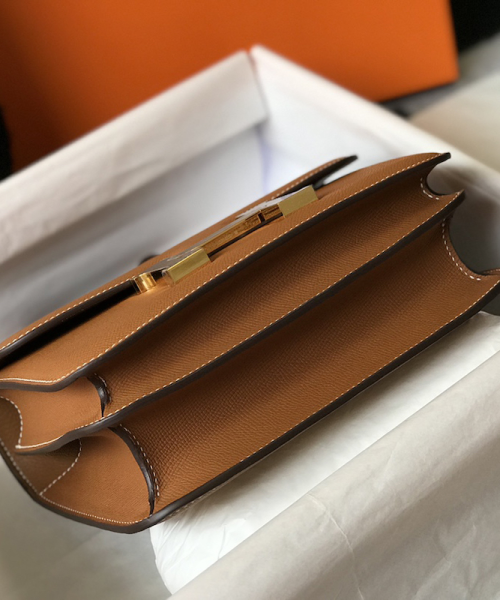 1:1 Replica Hermes Constance 23 Epsom Brown For Women, Women’s Handbags, Shoulder Bags 9in/23cm