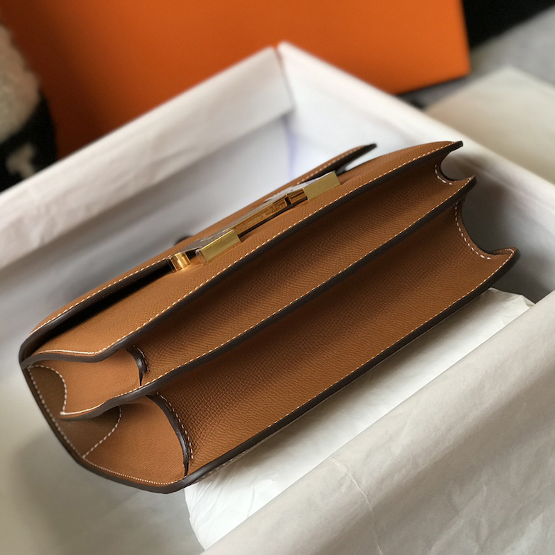 1:1 Replica Hermes Constance 23 Epsom Brown For Women, Women’s Handbags, Shoulder Bags 9in/23cm - Image 2