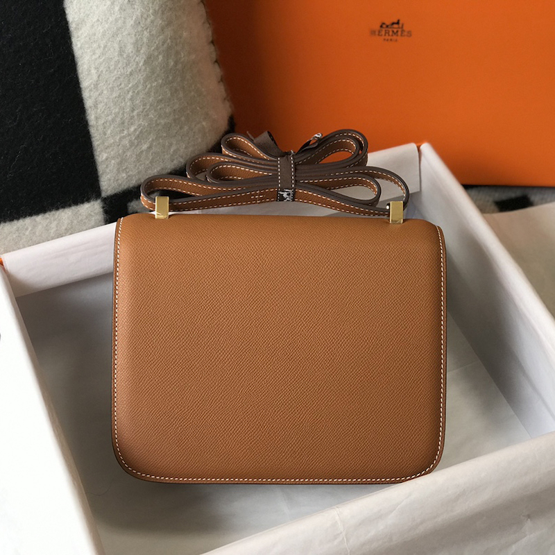 1:1 Replica Hermes Constance 23 Epsom Brown For Women, Women’s Handbags, Shoulder Bags 9in/23cm - Image 3