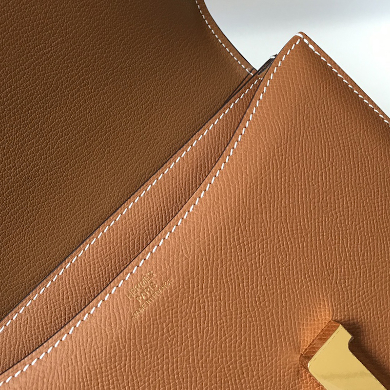 1:1 Replica Hermes Constance 23 Epsom Brown For Women, Women’s Handbags, Shoulder Bags 9in/23cm - Image 4