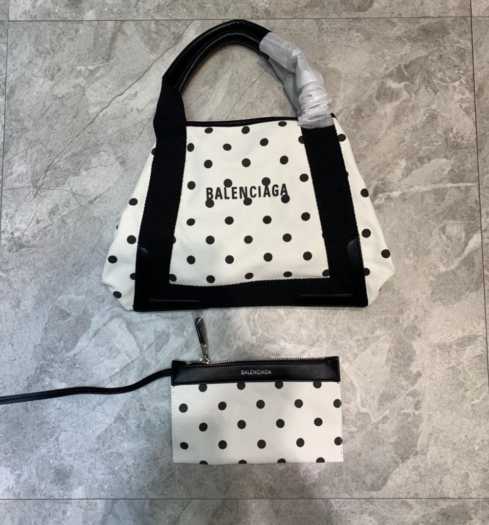 Balenciaga Navy XS Tote Bag In Black, For Women, Women's Bags 12.6in/32cm