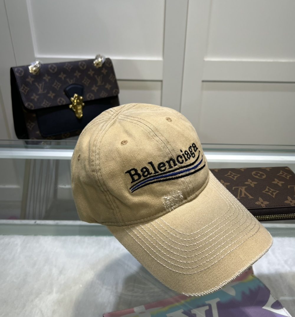 Balenciage Political Campaign Cancelled Beige Cap