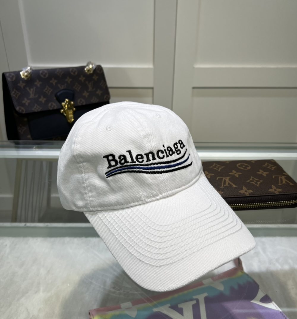 Balenciage Political Campaign Cancelled White Cap
