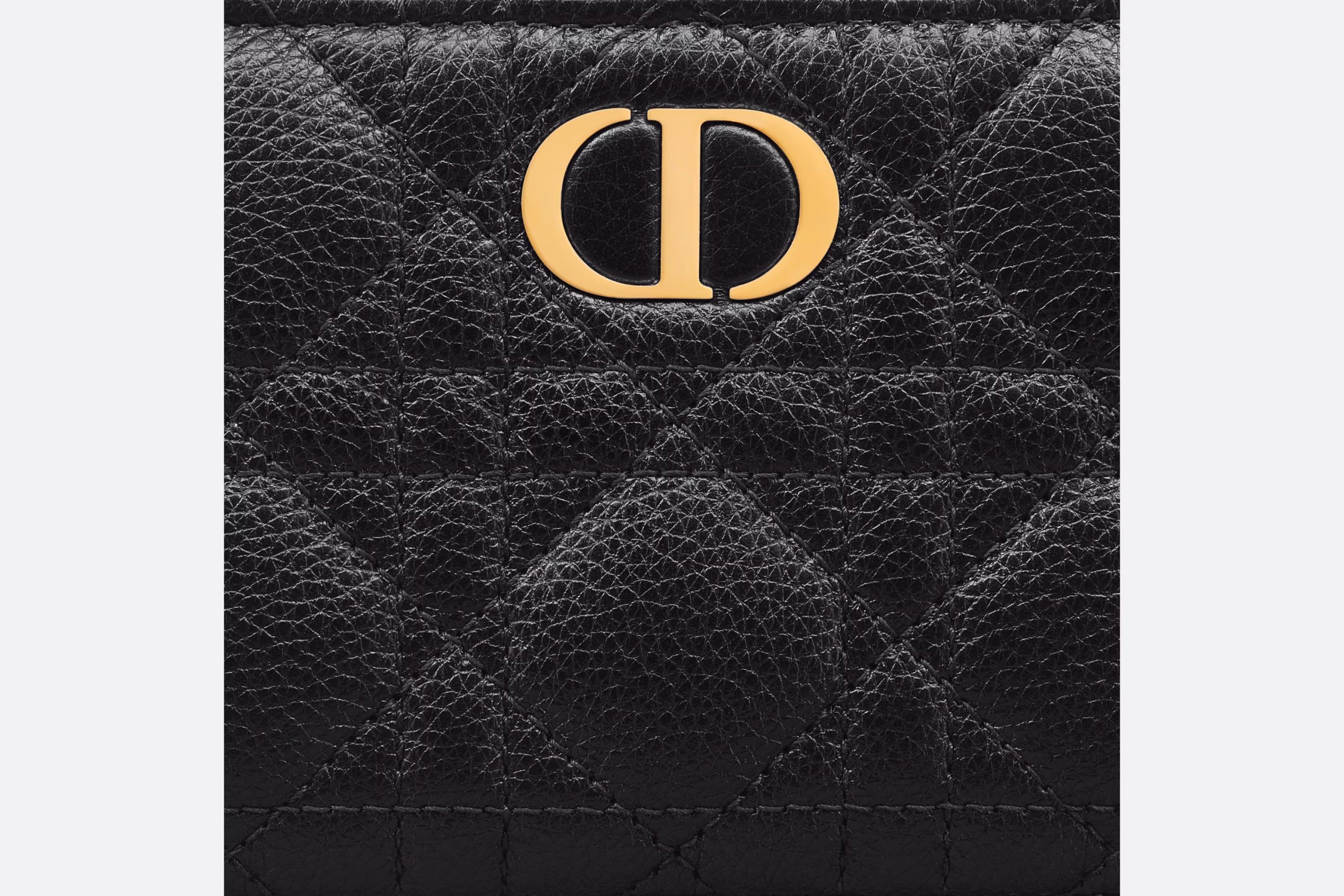 1:1 Replica Caro Dahlia Wallet Black For Women S5173UWHC_M900 11.5cm/4.5 inch - Image 5
