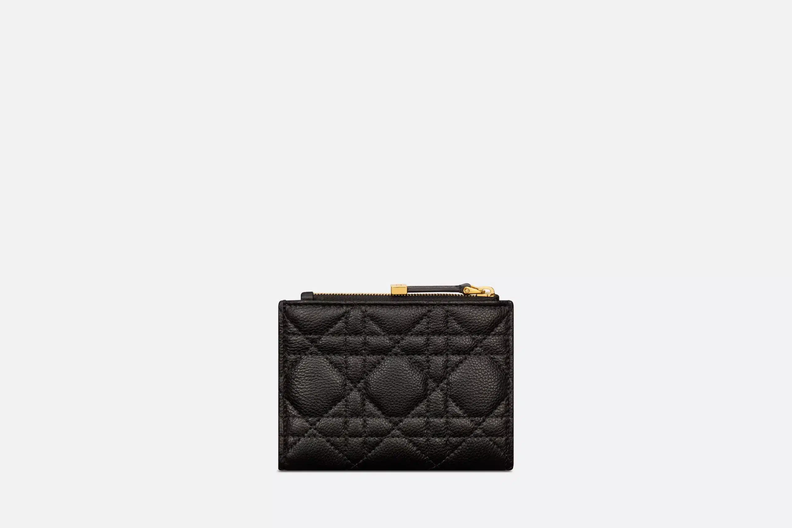 1:1 Replica Caro Dahlia Wallet Black For Women S5173UWHC_M900 11.5cm/4.5 inch - Image 2
