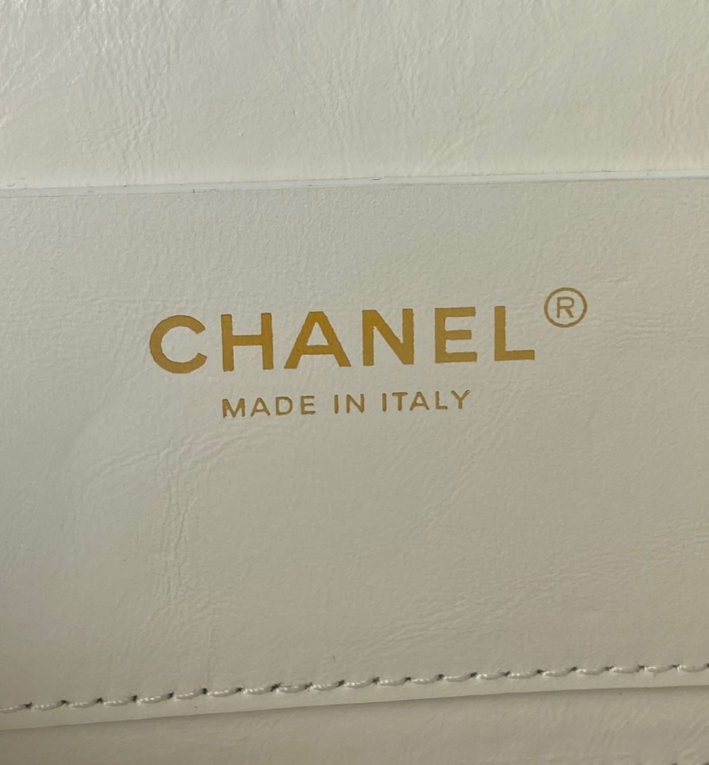 [REP 1:1] CC Rucksack Backpack Black/White/Pink/ Steel Blue For Women 7.1in / 18cm AS3332