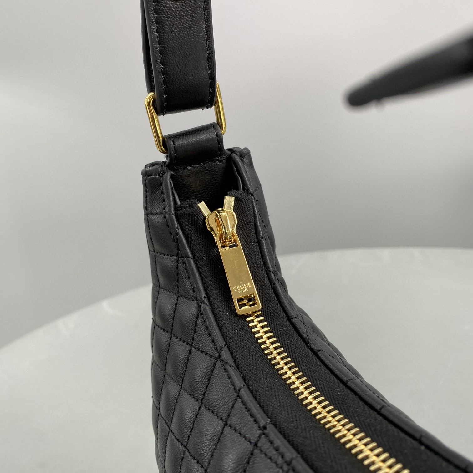 1:1 Replica Celine Ava Bag Black For Women 9in/23.5cm - Image 9