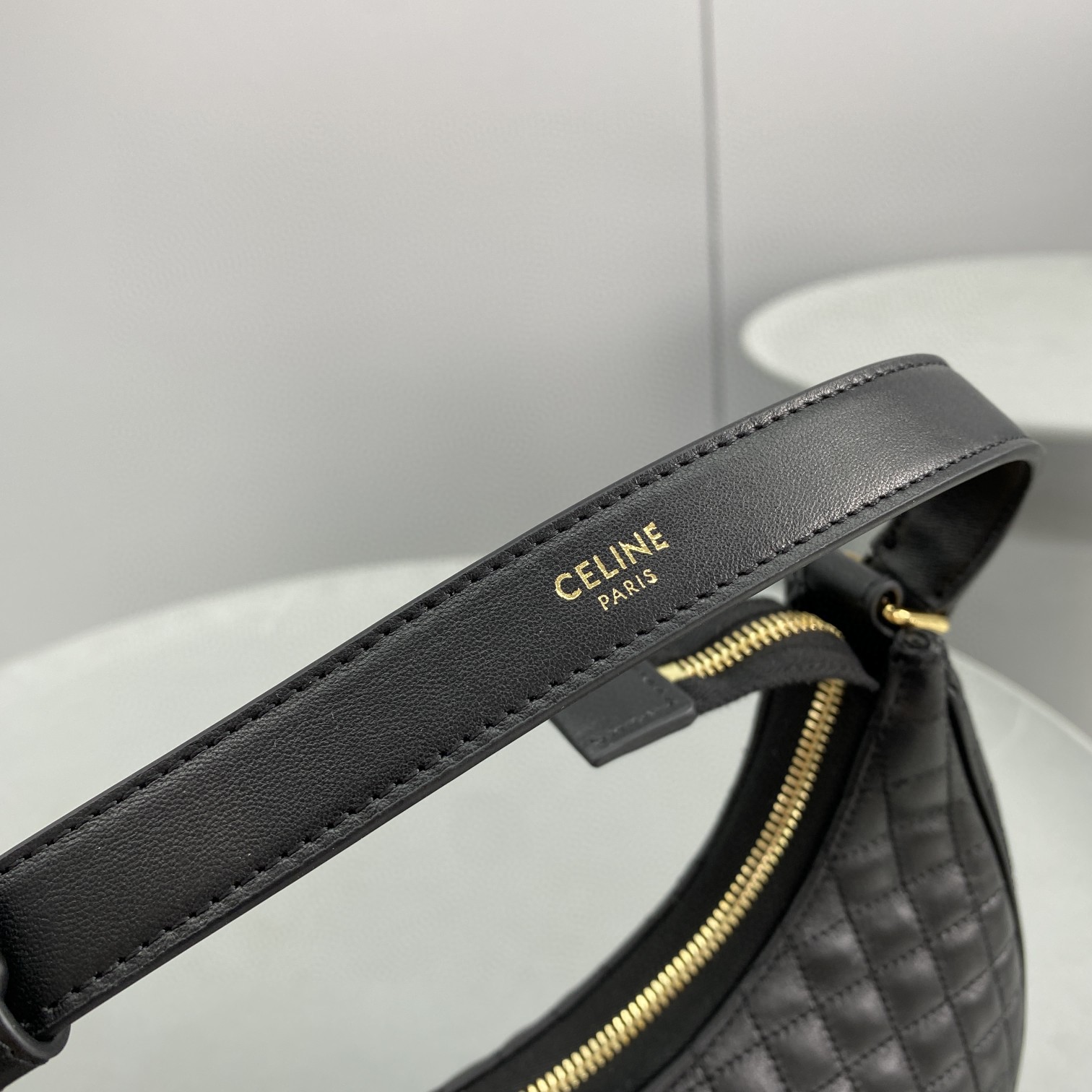 1:1 Replica Celine Ava Bag Black For Women 9in/23.5cm - Image 2