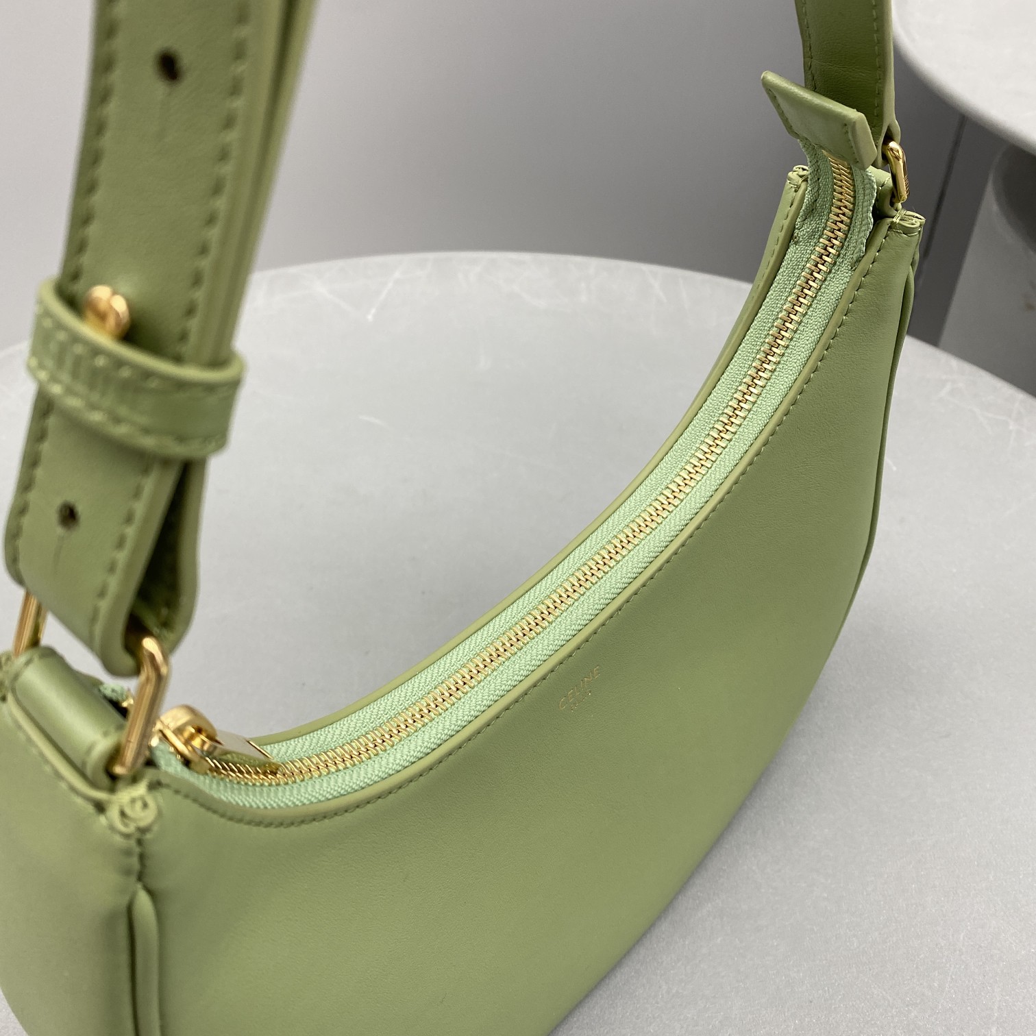1:1 Replica Celine Ava Bag Green For Women 9in/23.5cm - Image 9
