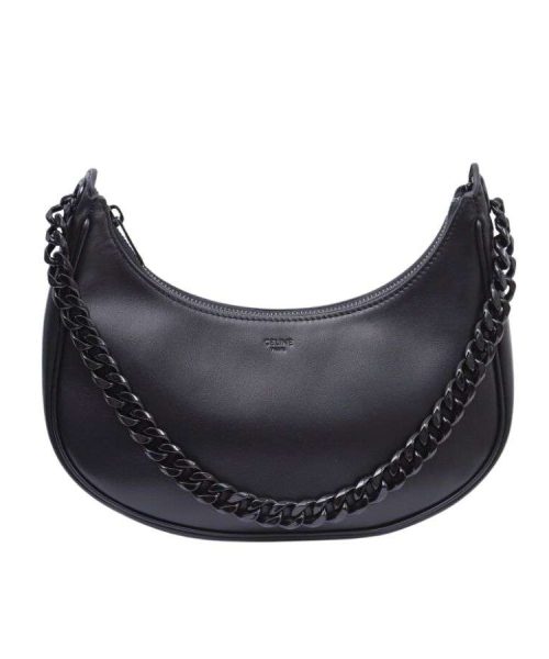 1:1 Replica Celine Ava Bag In Smooth Black For Women 9.8in/25cm