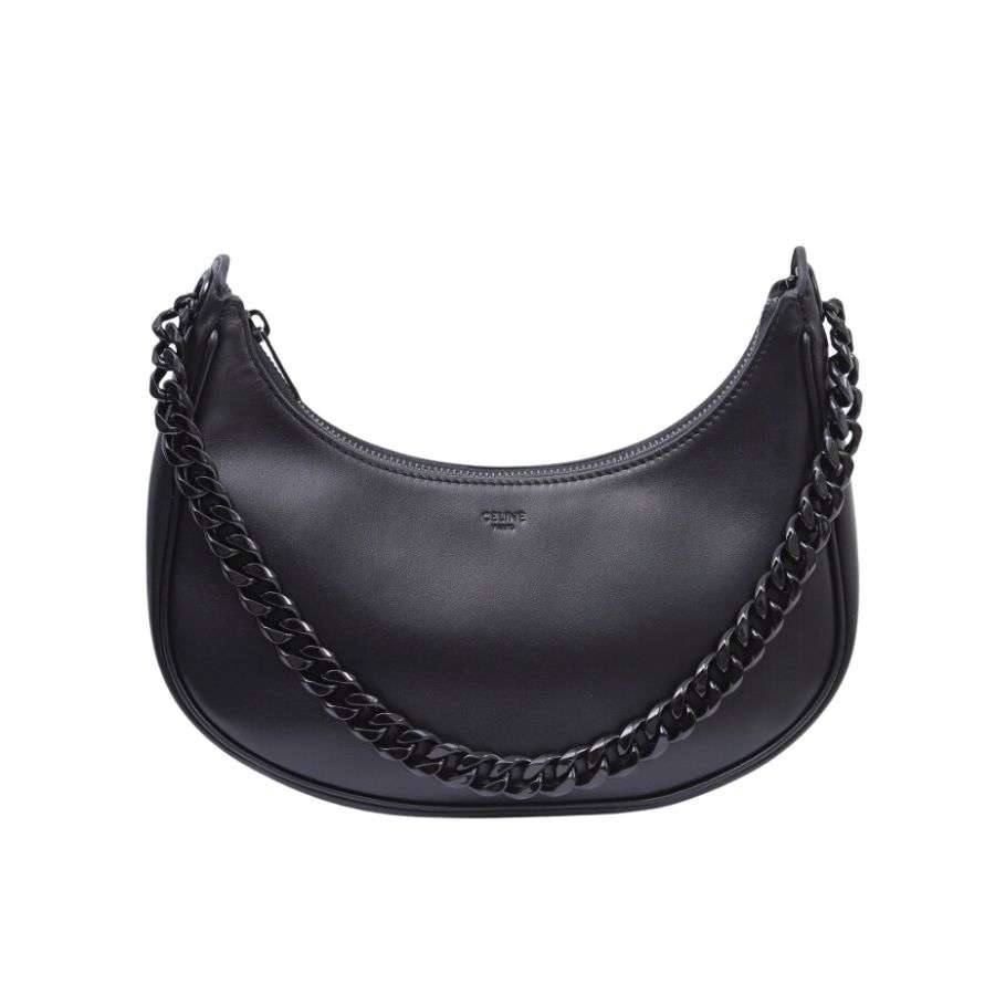 1:1 Replica Celine Ava Bag In Smooth Black For Women 9.8in/25cm